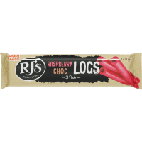 Raspberry Choc Logs (120g)