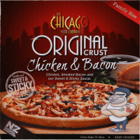 Gourmet BBQ Chicken & Bacon Pizza (640g)