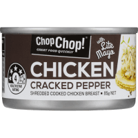 Cracked Pepper Shredded Cooked Chicken Breast (85g)