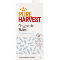 Unsweetened Organic Rice Milk (1l)