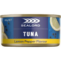 Lemon Pepper Flavour Tuna (185g)
