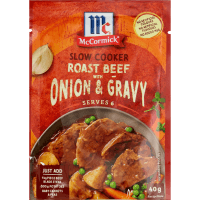 Slow Cooker Roast Beef With Onion & Gravy Recipe Base (40g)