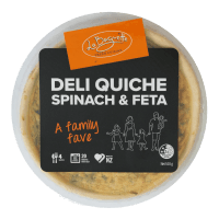 Spinach & Feta Deli Quiche (510g)