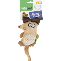 Quiet Time Mouse Dog Toy (1pk)