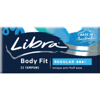 Body Fit Regular Tampons (32pk)