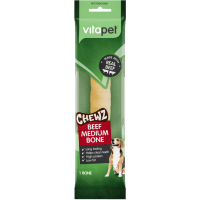 Chewz Beef Medium Bone Dog Treats (1pk)