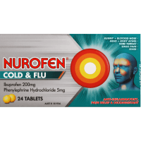 Cold & Flu Pe 200mg Ibuprofen Tablets (24pk)