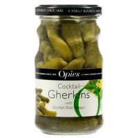 Cocktail Gherkins In Distilled Malt Vinegar (227g)