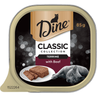 Classic Collection Terrine with Tender Beef Wet Cat Food (85g)