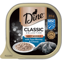 Classic Collection Saucy Morsels With Tuna Mornay & Cheese Wet Cat Food (85g)