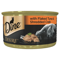 Desire Flaked Tuna & Shredded Crab Wet Cat Food (85g)