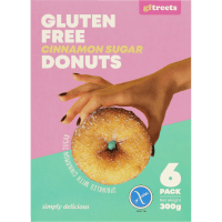 Gluten Free Cinnamon Sugar Donuts (6 x 50g)