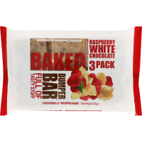 Raspberry White Chocolate Bar (3 x 75g)