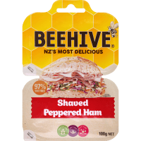 Shaved Peppered Ham (100g)