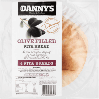 Olive Filled Pita Bread (4pk)