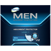 Men Discreet Protection Absorbent Protector Level 1 Pads (12pk)