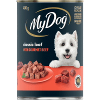 Classic Loaf With Gourmet Beef Wet Dog Food (400g)