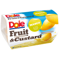 Fruit & Custard Mango In Vanilla Custard (4 x 123g)