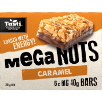Meganuts Caramel Bars (6 x 40g)
