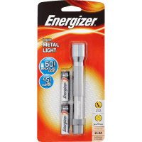 Led Metal Light 2 x AA (1pk)