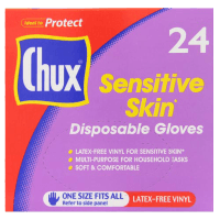 Sensitive Skin Disposable Gloves (24pk)