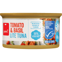 Tomato & Basil Lite Tuna (85g)