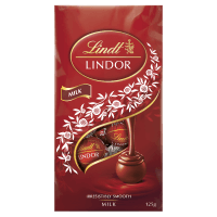 Lindor Milk Chocolates Pouch (125g)