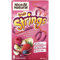 Strings Fruit Snacks (8 x 17g)