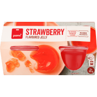 Strawberry Flavoured Jelly Cups (4 x 125g)
