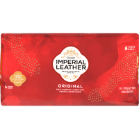 Imperial Leather Original Bar Soap (6 x 100g)