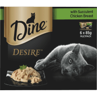 Desire Succulent Chicken Breast Wet Cat Food (6pk)