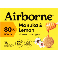 Manuka & Lemon Honey Lozenges (16pk)