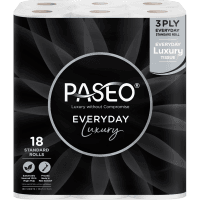 Pure Luxury 3 Ply Toilet Tissue (18 x 180 sheets)