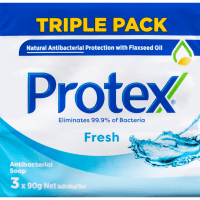 Antibacterial Fresh Long Lasting Bar Soap (3 x 90g)