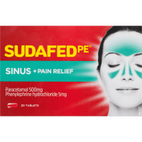 PE Sinus + Pain Relief Tablets (20pk)
