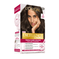 Excellence 3 Darkest Brown Hair Colour (ea)