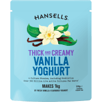 Thicky And Creamy Vanilla Yoghurt Mix (220g)