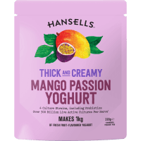 Thick And Creamy Mango Passion Yoghurt Mix (220g)