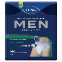 Men Discreet Protection Level 4 Protective Underwear (8pk)