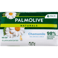Naturals Balanced & Mild Chamomile Extracts Bar Soap (6 x 90g)