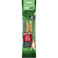 Chewz Beef Large Bone Dog Treats (1pk)
