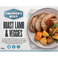 Roast Lamb & Veggies Frozen Meal (400g)