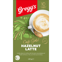 Cafe Gold Hazelnut Latte Sachets (10 x 18.5g)