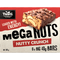 Meganuts Nutty Crunch Bars (6 x 40g)
