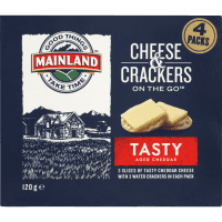On The Go Tasty Cheese & Crackers (120g)