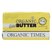 Organic Times Lightly Salted Butter (250g)