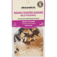Raisin & Toasted Almond Rice Pudding (230g)