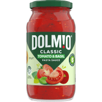 Classic Tomato & Basil Pasta Sauce Jar (500g)