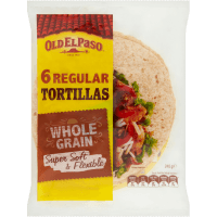 Wholegrain Soft & Flexible Regular Tortillas (240g)