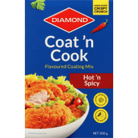 Hot 'n Spicy Coat 'n Cook Coating Mix (200g)